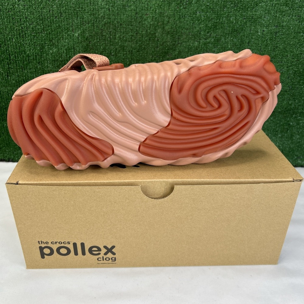 NEW Crocs Pollex Salehe Benbury Pale Blush Size 11 Men's 207393-6RL  SHIPS FAST! - Picture 6 of 16
